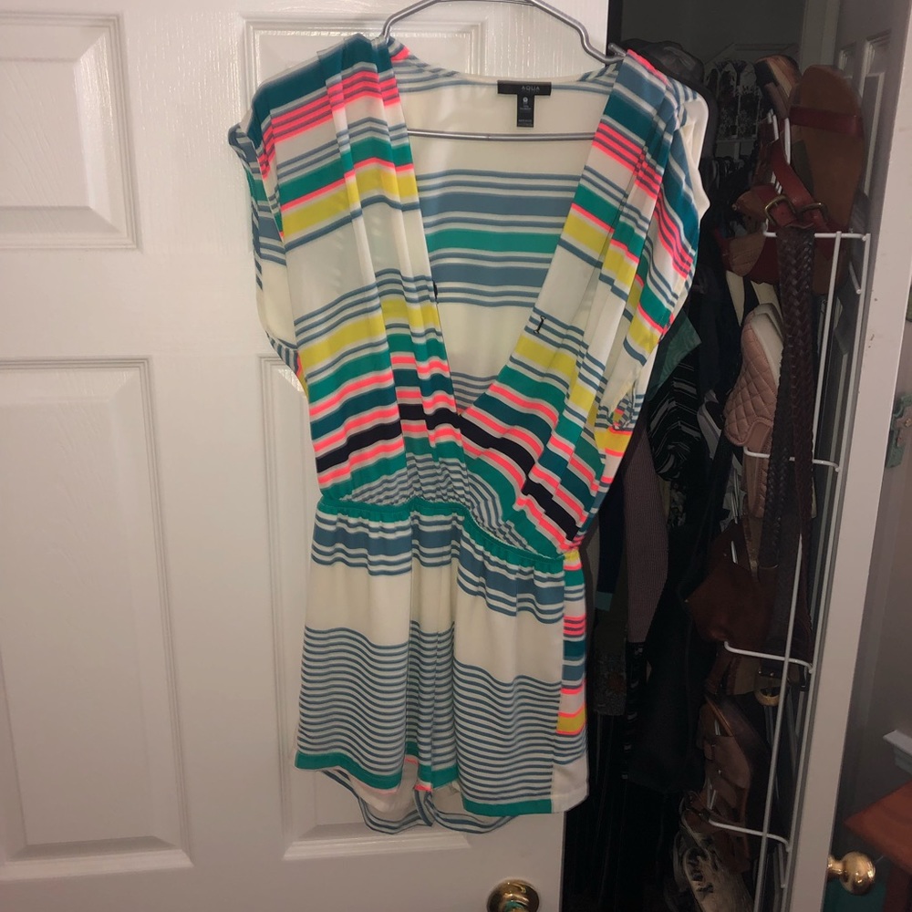 AQUA multicolored romper
